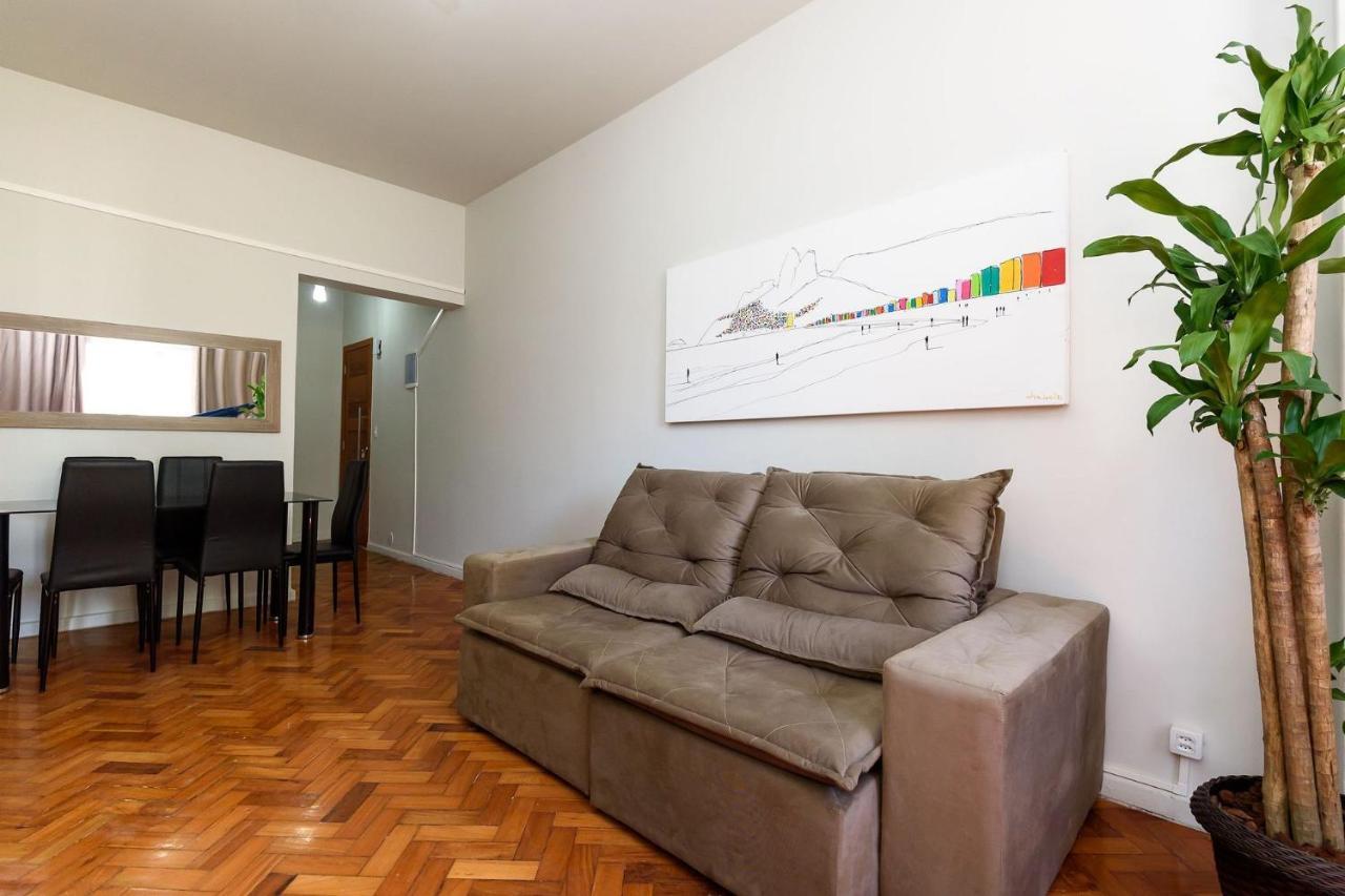 2 Quartos Em Copacabana C/ Vista-Mar | Pj 135/808 Рио-де-Жанейро Экстерьер фото